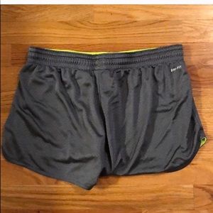Nike workout dry fit shorts